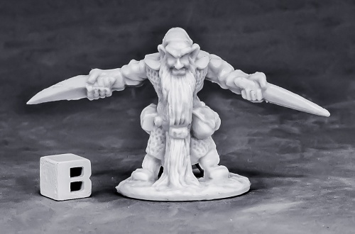 77574 - Dwarf Royal Weapomaster (Reaper Bones) :www.mightylancergames.co.uk