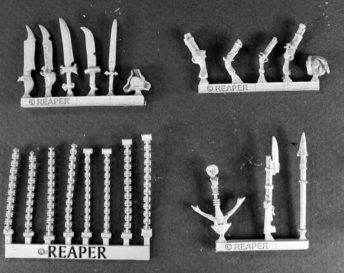 Reaper Warlord 14472 Razig Weapons Pack: www.mightylancergames.co.uk