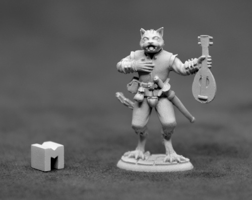 03924: Trilladour, Catfolk Bard by Glenn Harris