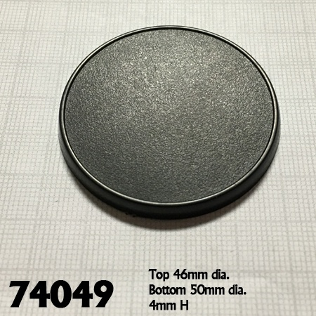 74049: 50mm Round Gaming Base