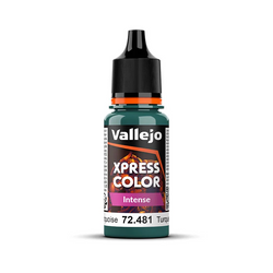 Vallejo Intense Heretic Turquoise Xpress Color Hobby Paint 18Ml