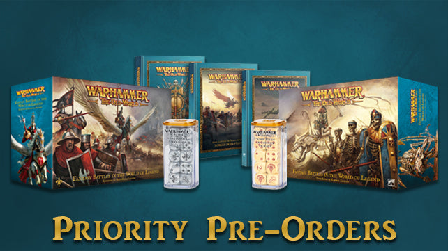 Warhammer The Old World Priority Pre-Order List