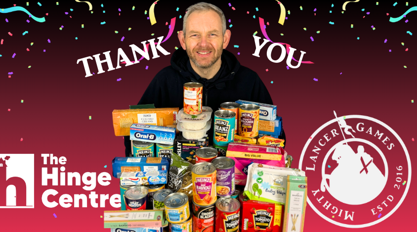 From Our Games Table to the Community: Supporting The Hinge Centre