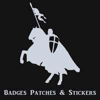 Badges, Patches & Stickers