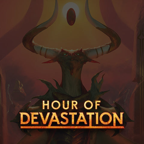 Hour of Devastation Key Art & Logo
