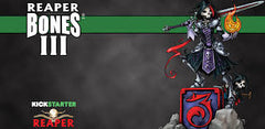 Reaper Bones 3 Kickstarter Miniatures