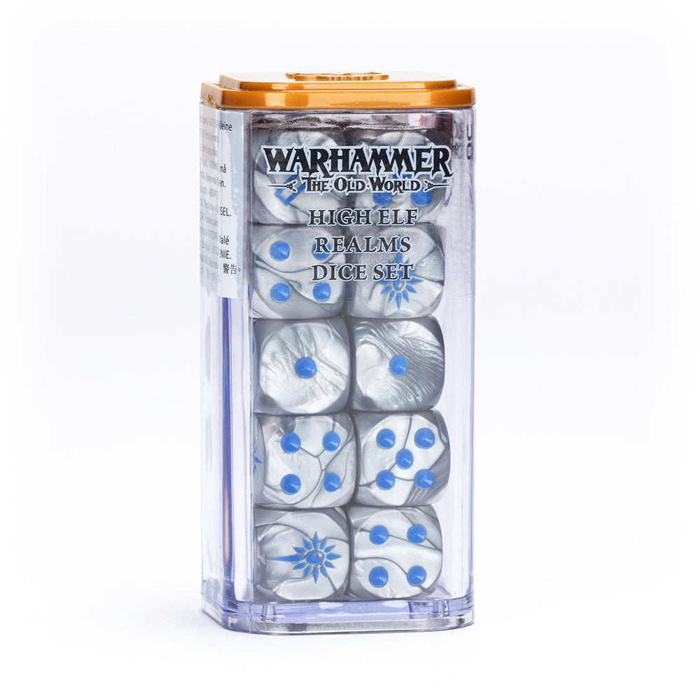 High Elf Realms Old World Dice Set