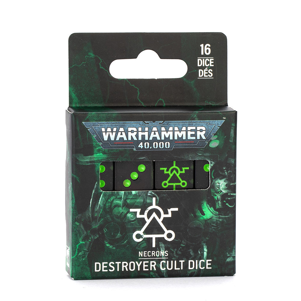 Necrons Destroyer Cult Dice Set
