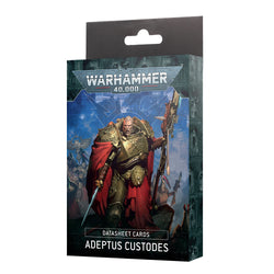 Adeptus Custodes Datasheet Cards Warhammer 40k