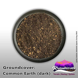 Common Earth 'Dark' Krautcover Scenics Basing Tub