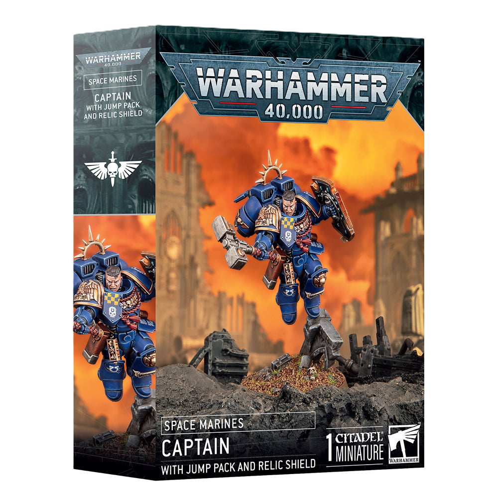 Jump Pack Captain With Relic Shield