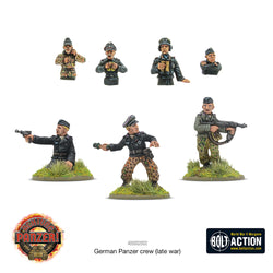 German Army Late War Tank Crew - Bolt Action