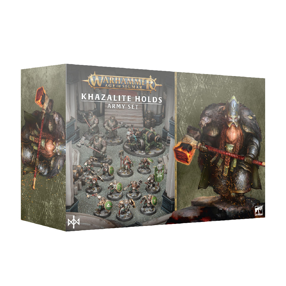 Warhammer Age of Sigmar Khazilite Holds Army Set