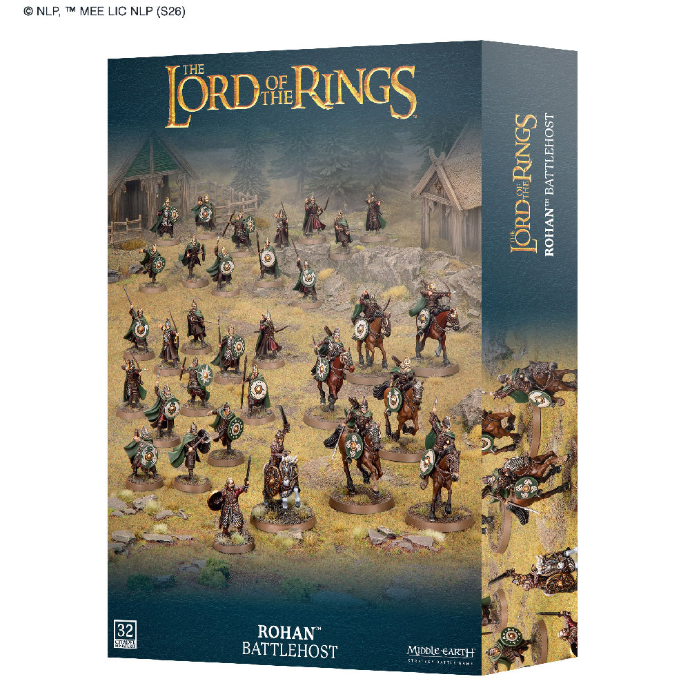 Middle-Earth Strategy Battle Game Rohan Battlehost Box Render