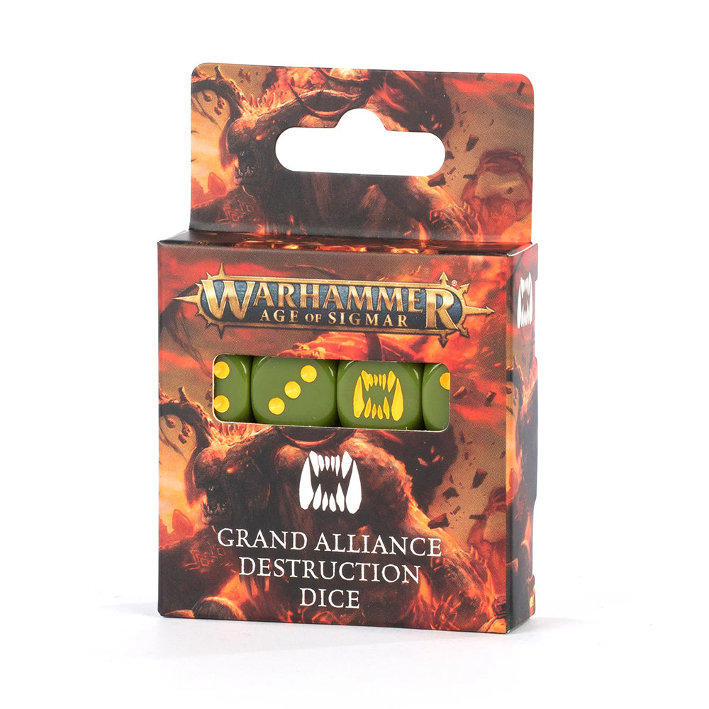 Grand Alliance Destruction Warhammer AoS Dice