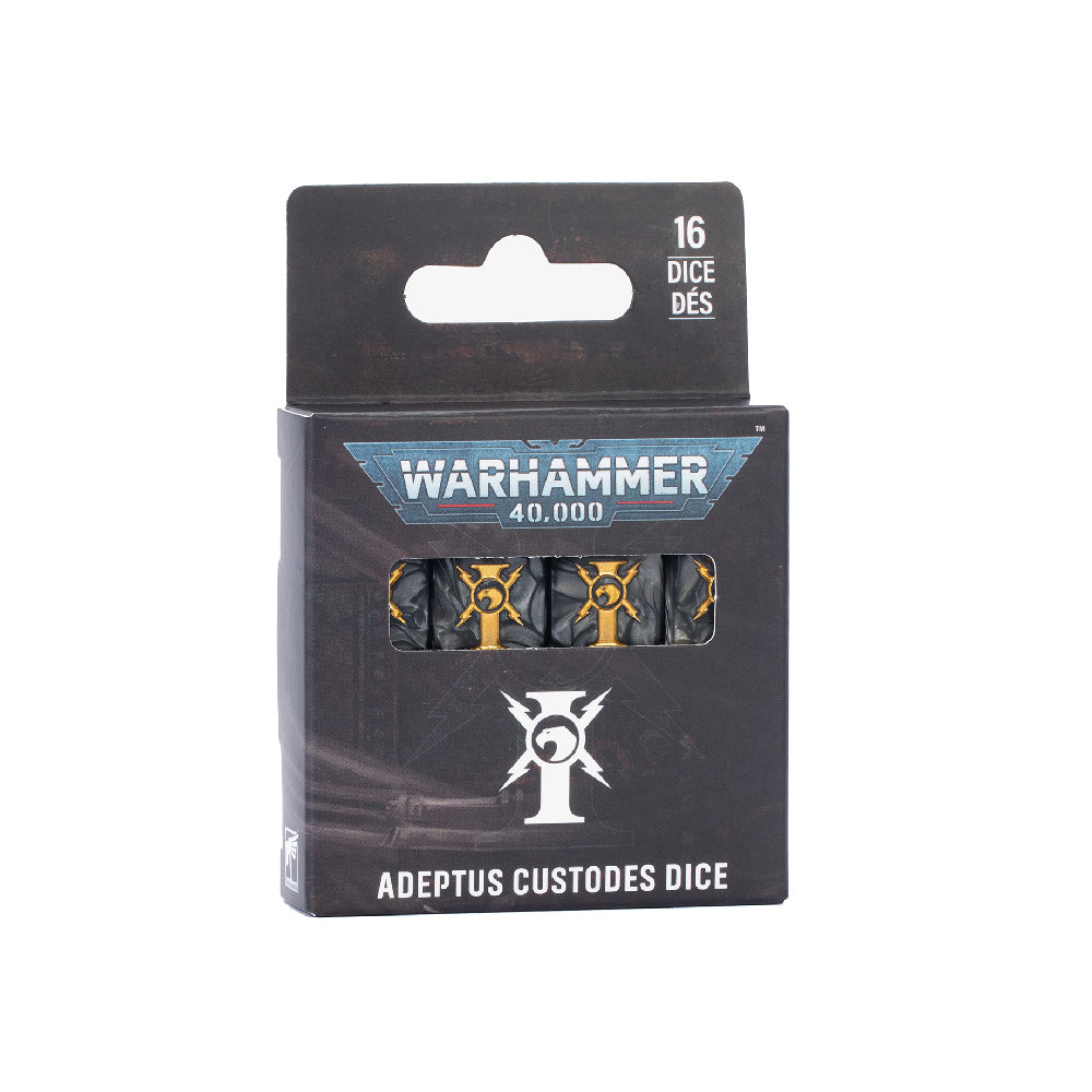 Warhammer 40,000 Adeptus Custodes 11th Edition Dice Set