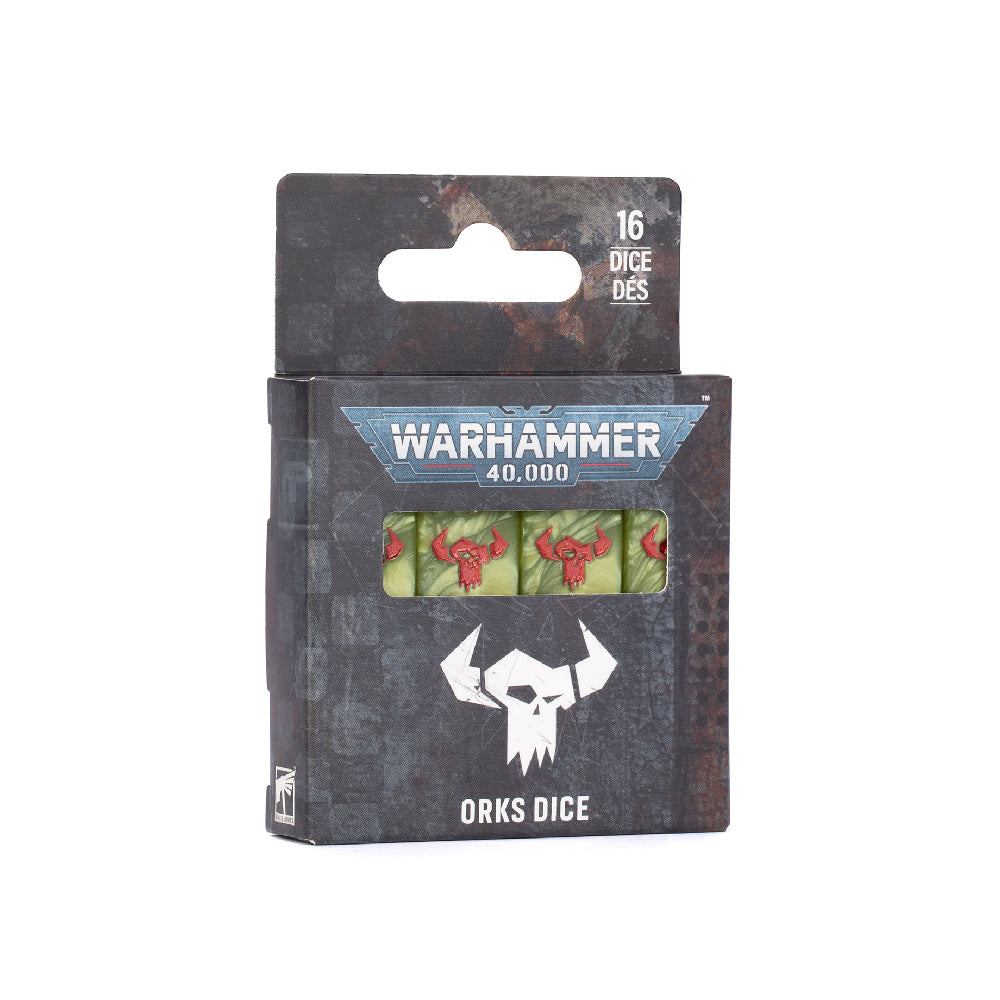 Warhammer 40k 11th Edition Orks Dice Set