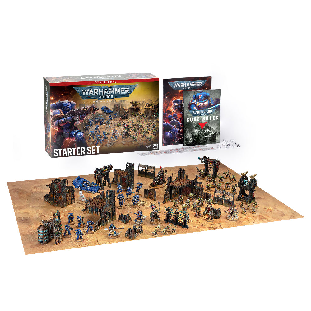 Warhammer 40k Starter Set Open & Painted Examples