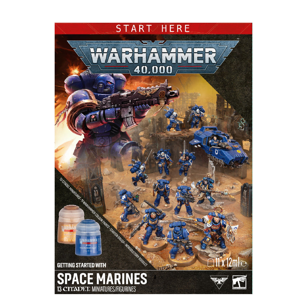 Getting Started With Space Marines Sealed Box