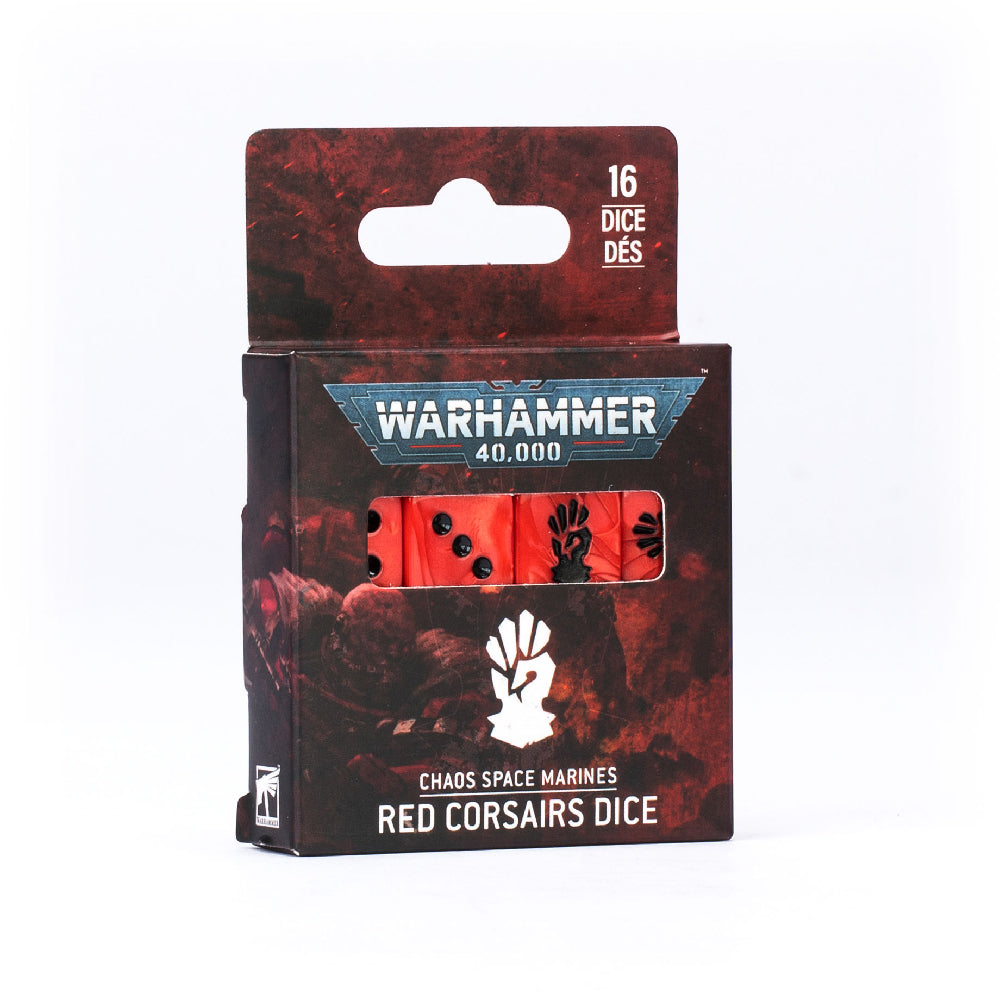 Red Corsairs Dice Set
