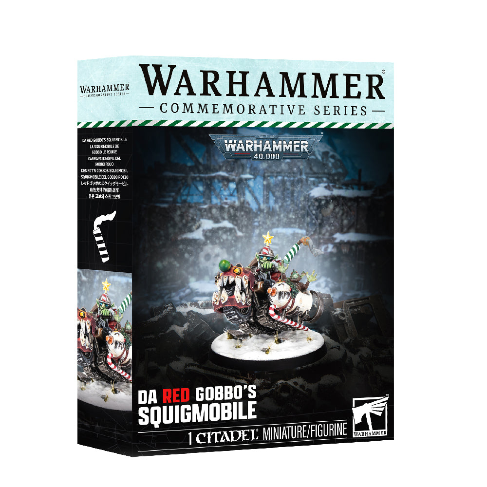 Da Red Gobbo's Squigmobile Commemorative Miniature Box Render