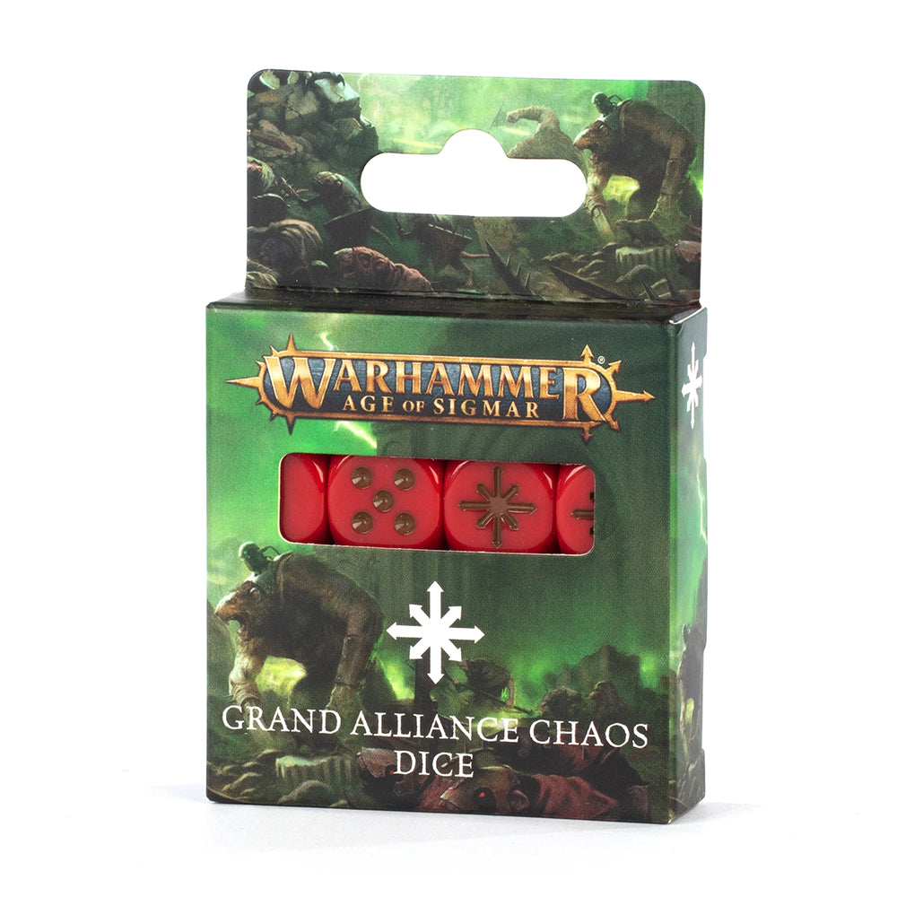 Grand Alliance Chaos Warhammer AoS Dice
