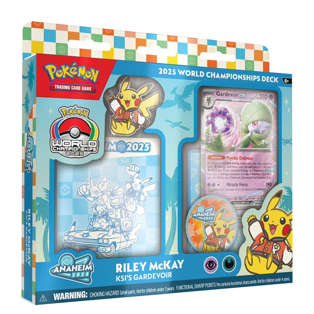 Pokémon TCG KSI's Gardevoir 2025 WC Deck Box
