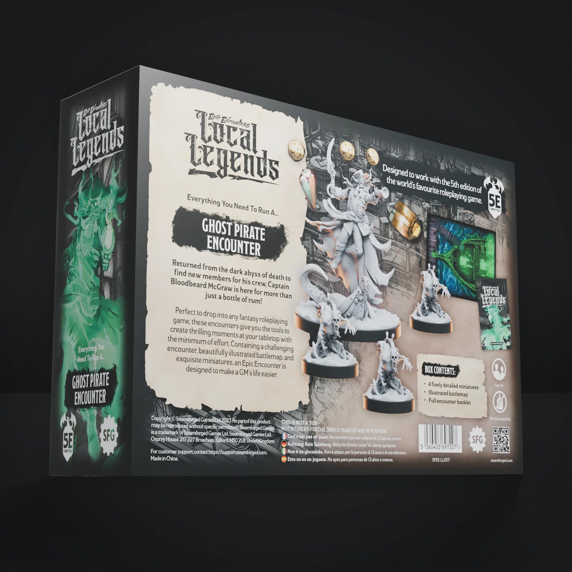 Epic Encounters Ghost Pirate Local Legends Box Art