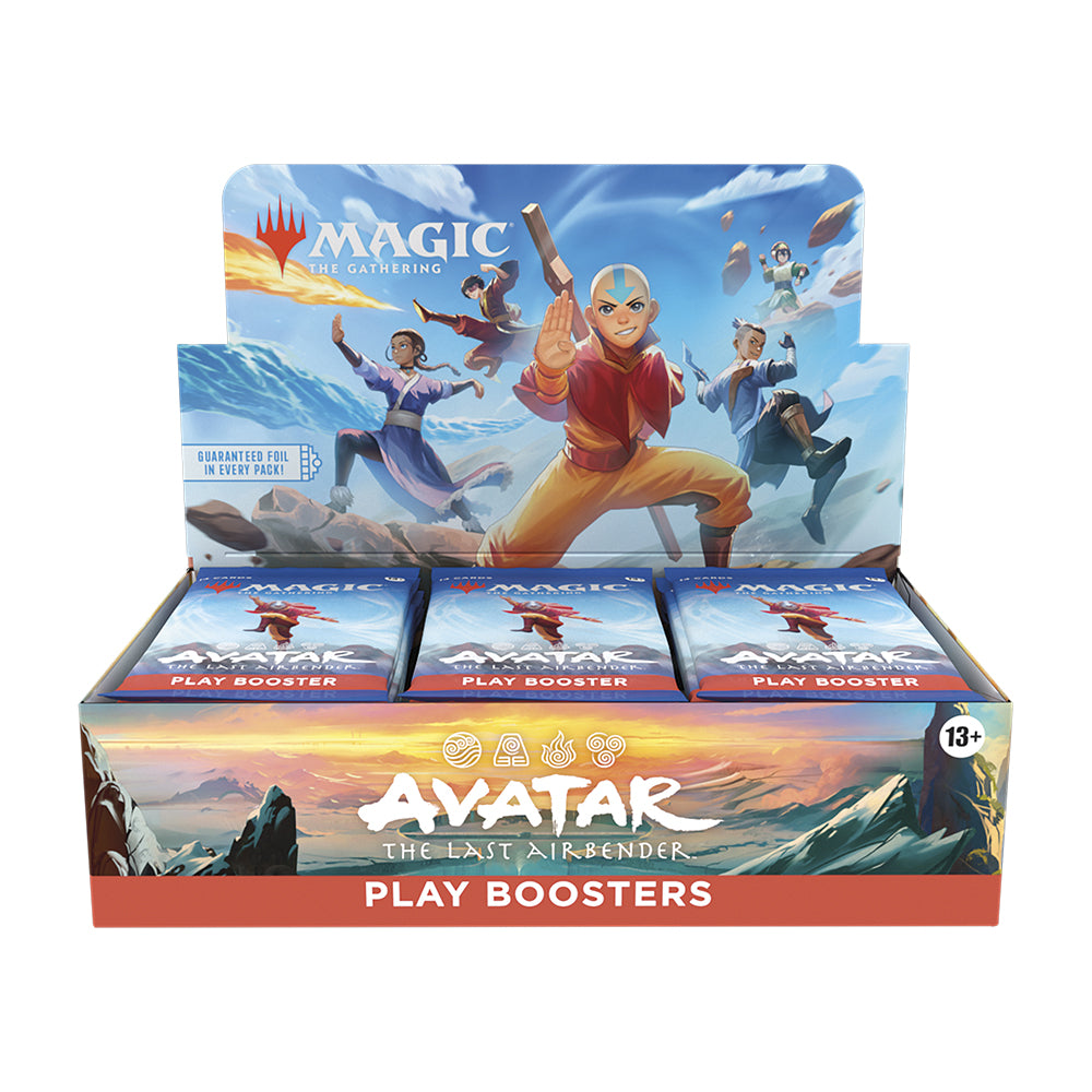 Avatar The Last Airbender Play Booster Display