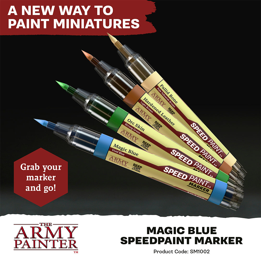 A New Way To Paint Miniatures Magic Blue Marker Promo