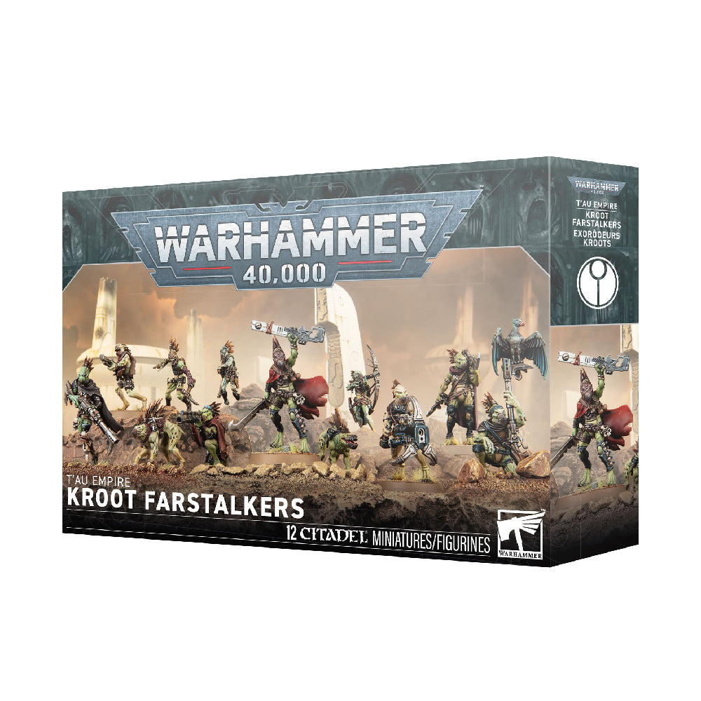 T'au Empire Kroot Farstalkers Box Render