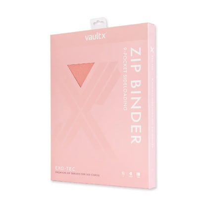 Just Pink Vaultx 9-Pocket Zip Binder Sealed Box