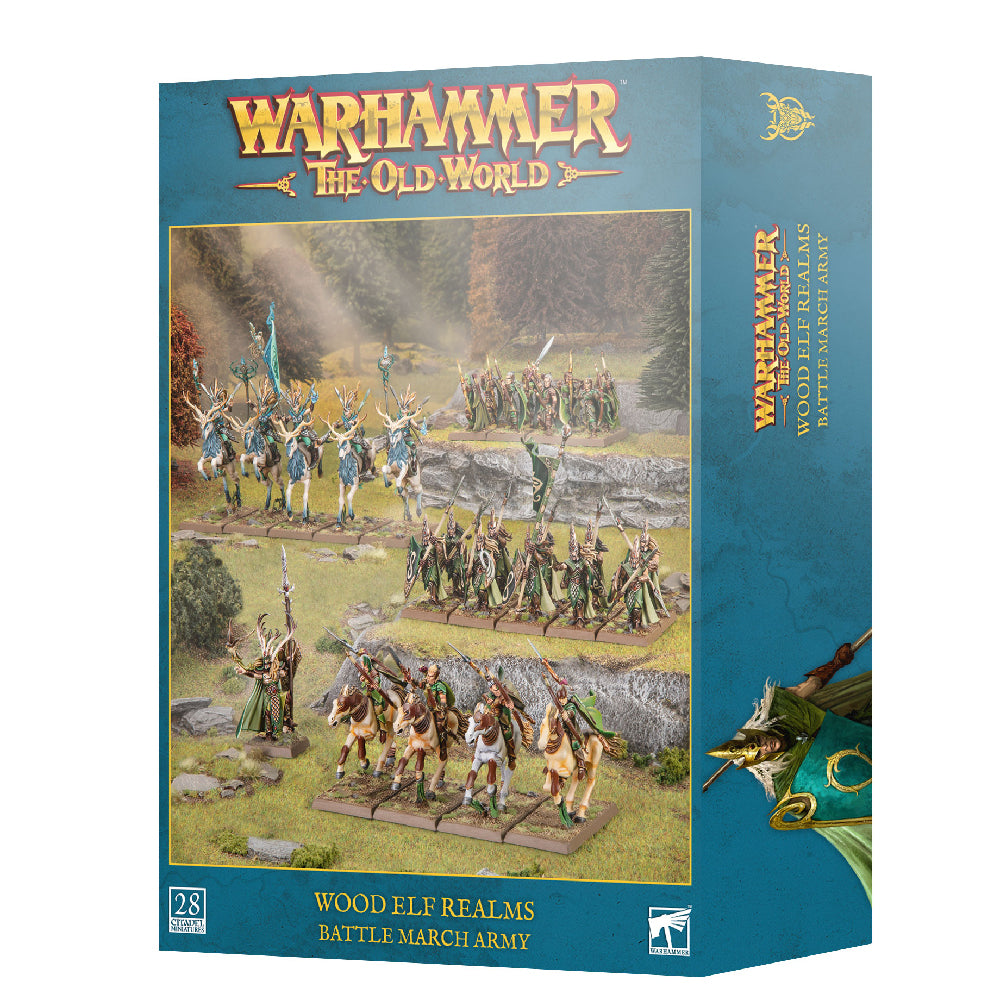 Wood Elf Realms Battle March Army Box