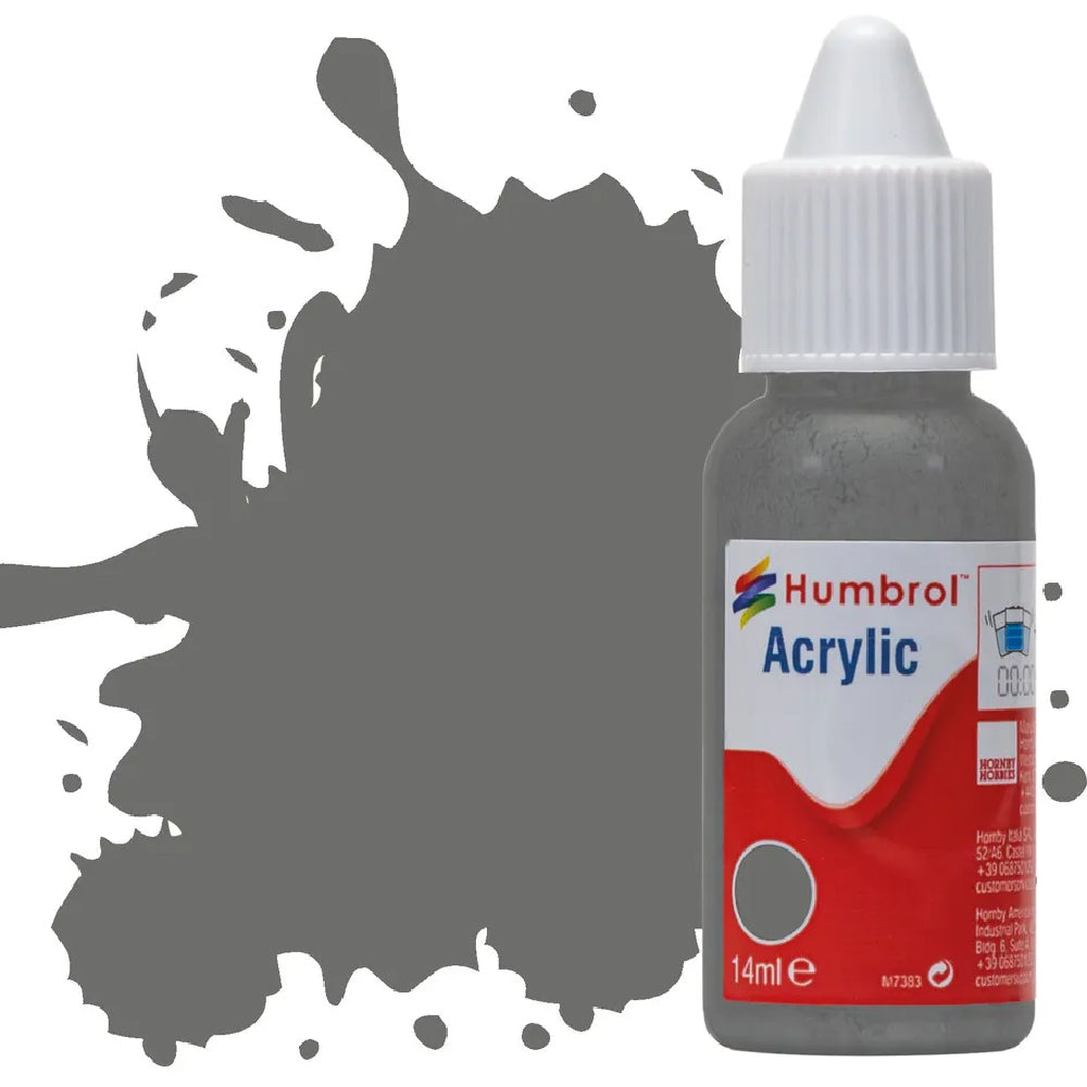 Humbrol RLM 75 Grauviolett Matt Acrylic Hobby Paint 14ml Dropper Bottle