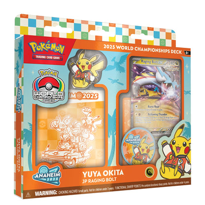 Pokémon TCG JP Raging Bolt 2025 WC Deck Box