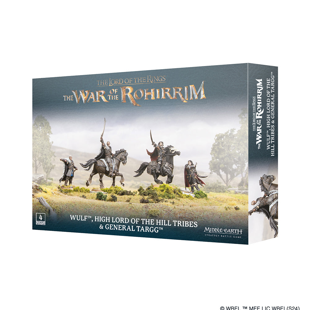 Middle Earth Strategy Battle Game Wulf, High Lord of the Hill Tribes & General Targg