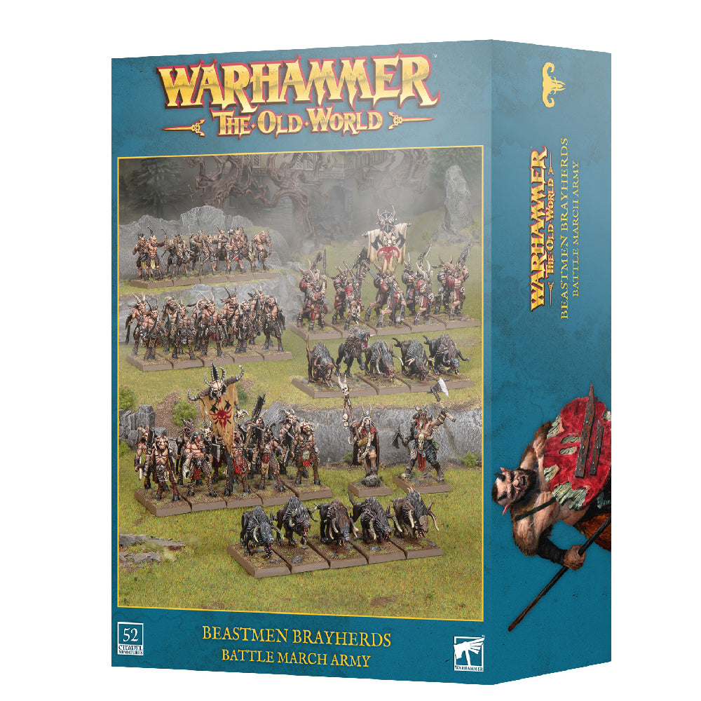 Beastmen Brayherds Battle March Army