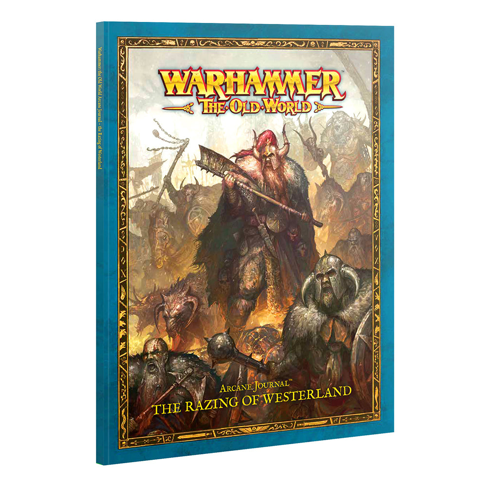 The Razing Of Westerland Arcane Journal Rulebook Cover