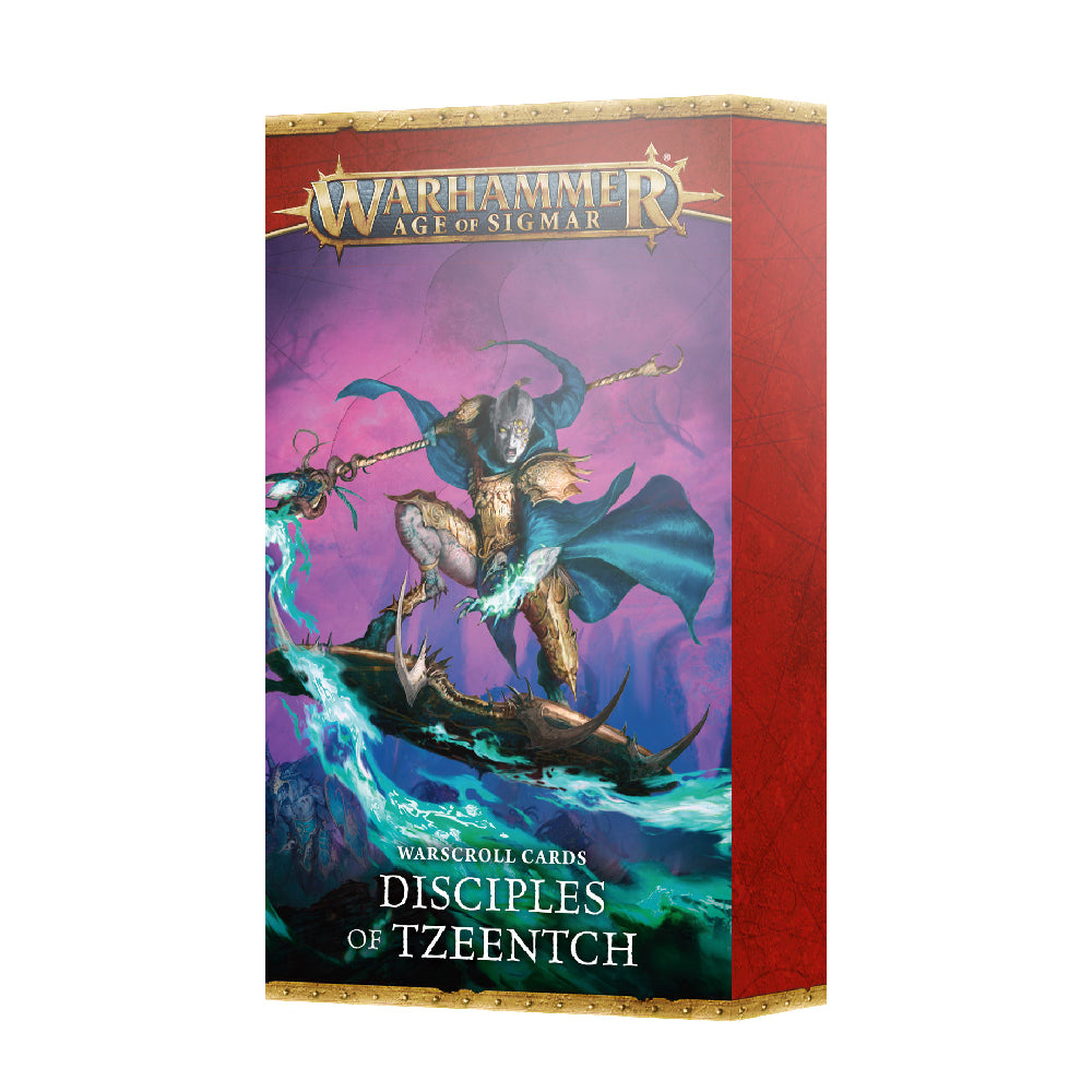 Disciples of Tzeentch Warscroll Cards