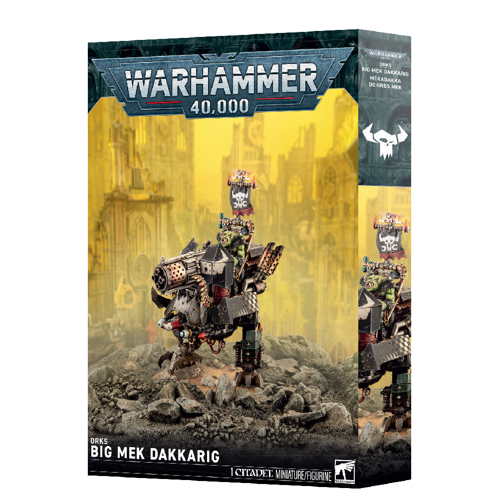 Warhammer 40k Orks Big Mek Dakkarig Box