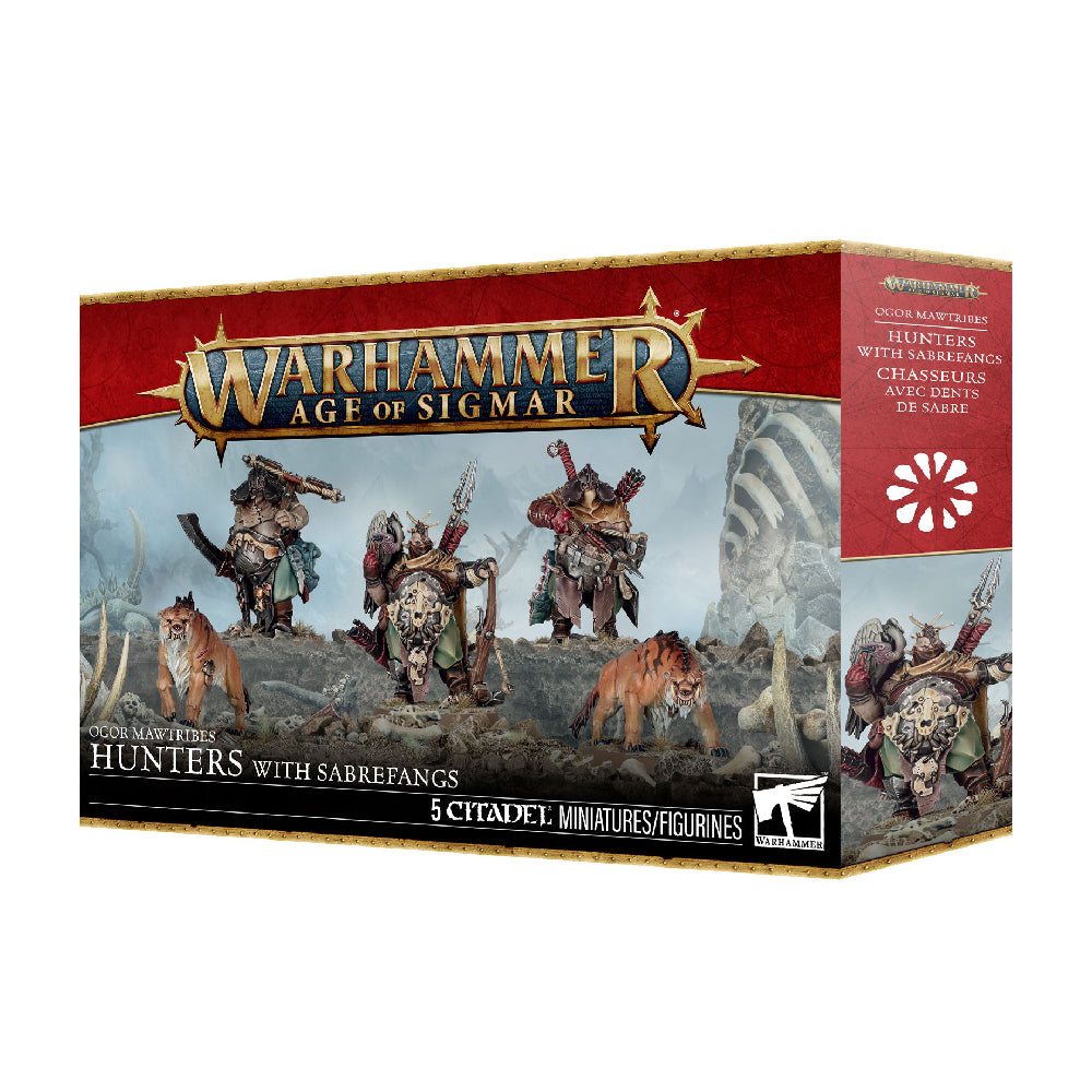 Ogor Mawtribes Hunters With Sabrefangs Box Render