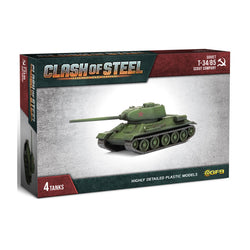 Soviet T-34/85 Scout Company Clash Of Steel