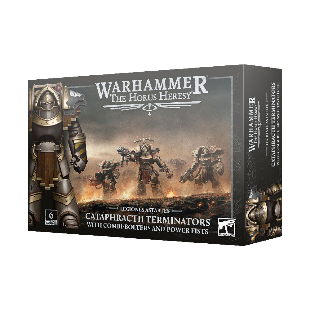 Horus Heresy Cataphractii Terminators With Power Fists