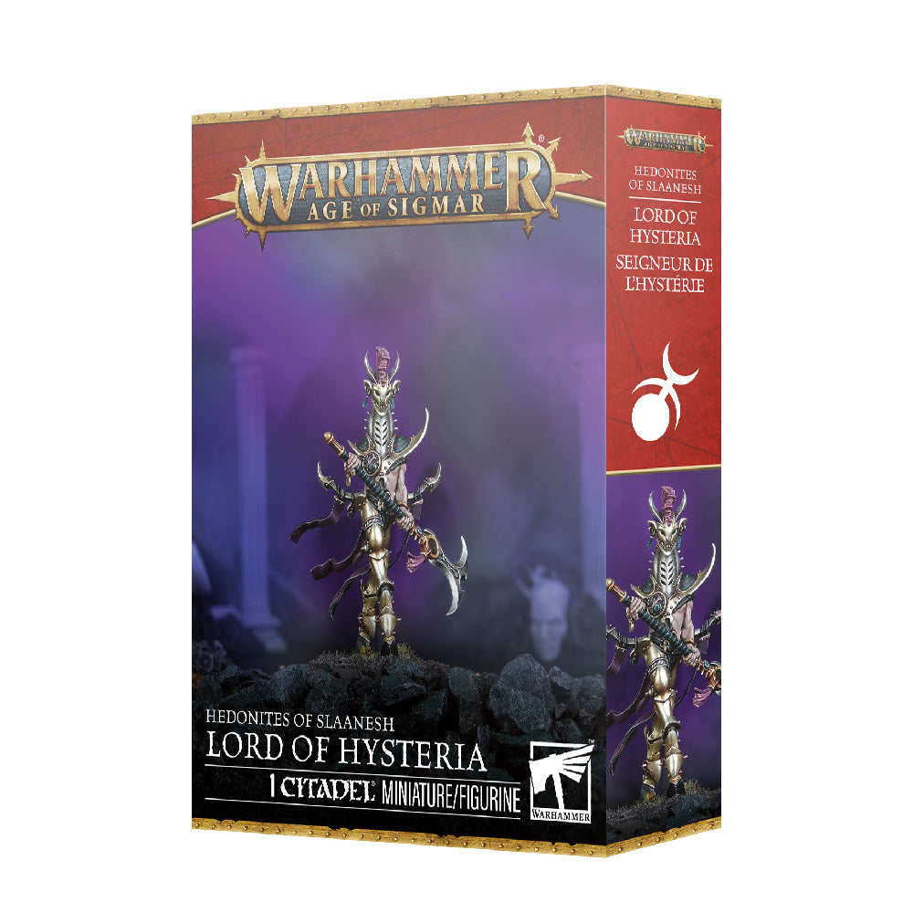Hedonites of Slaanesh Lord of Hysteria Box Render