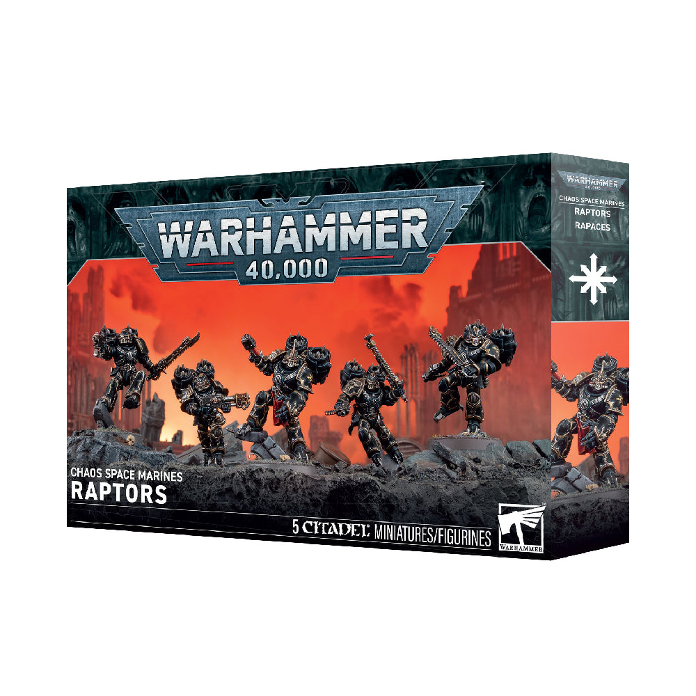 Chaos Space Marines Raptors Box Render