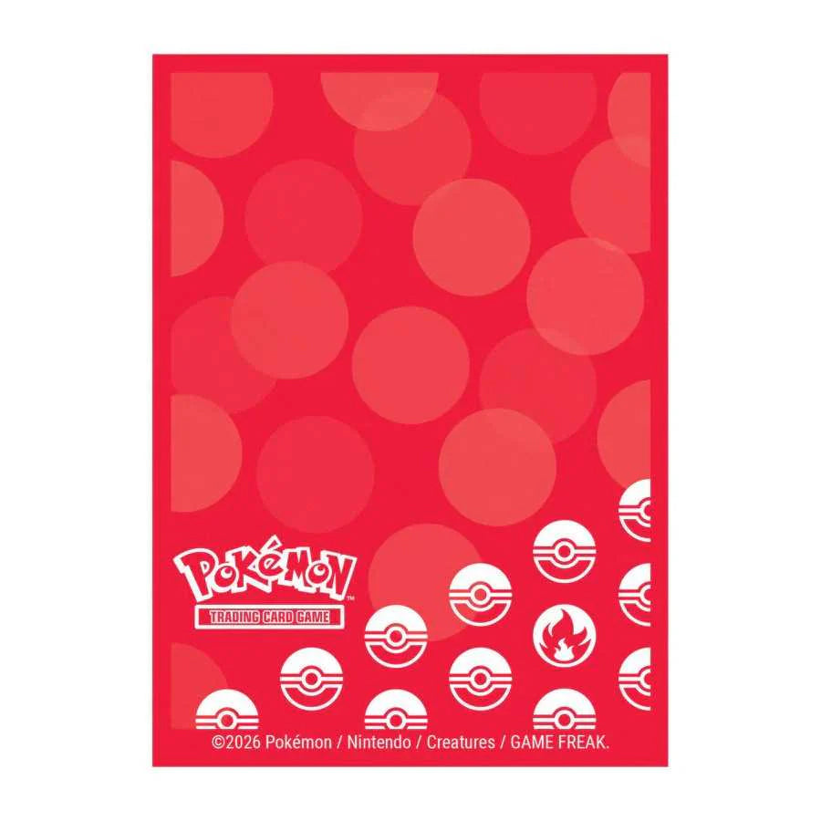 Pokémon TCG Fire Energy Deck Sleeves – Mighty Lancer Games