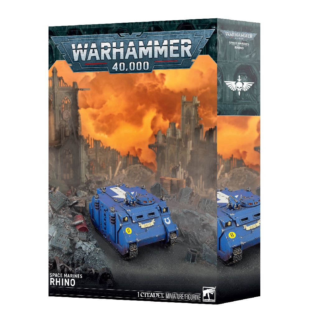 Space Marines Rhino Box Render