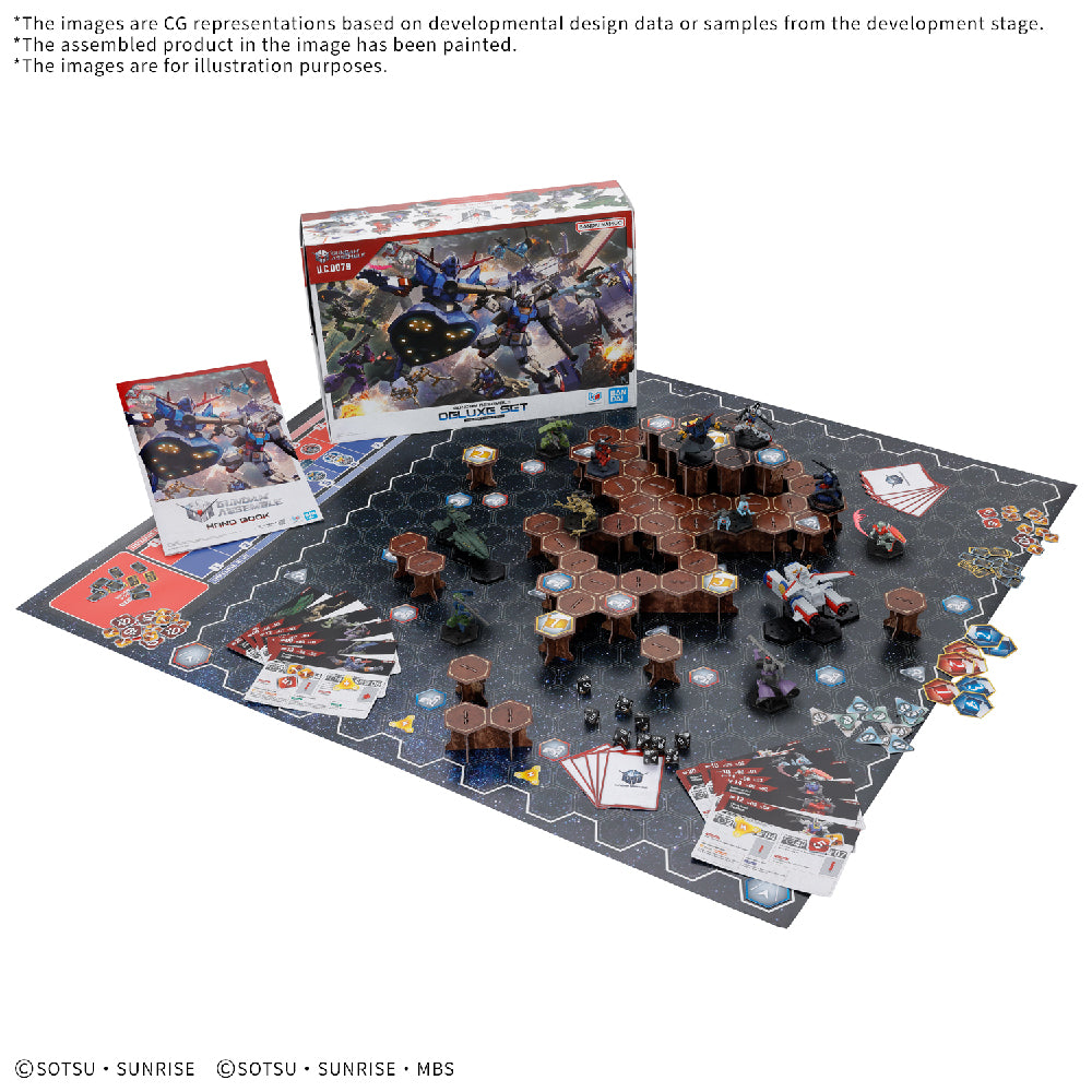 Gundam Assemble Deluxe Set 01 Painted Example
