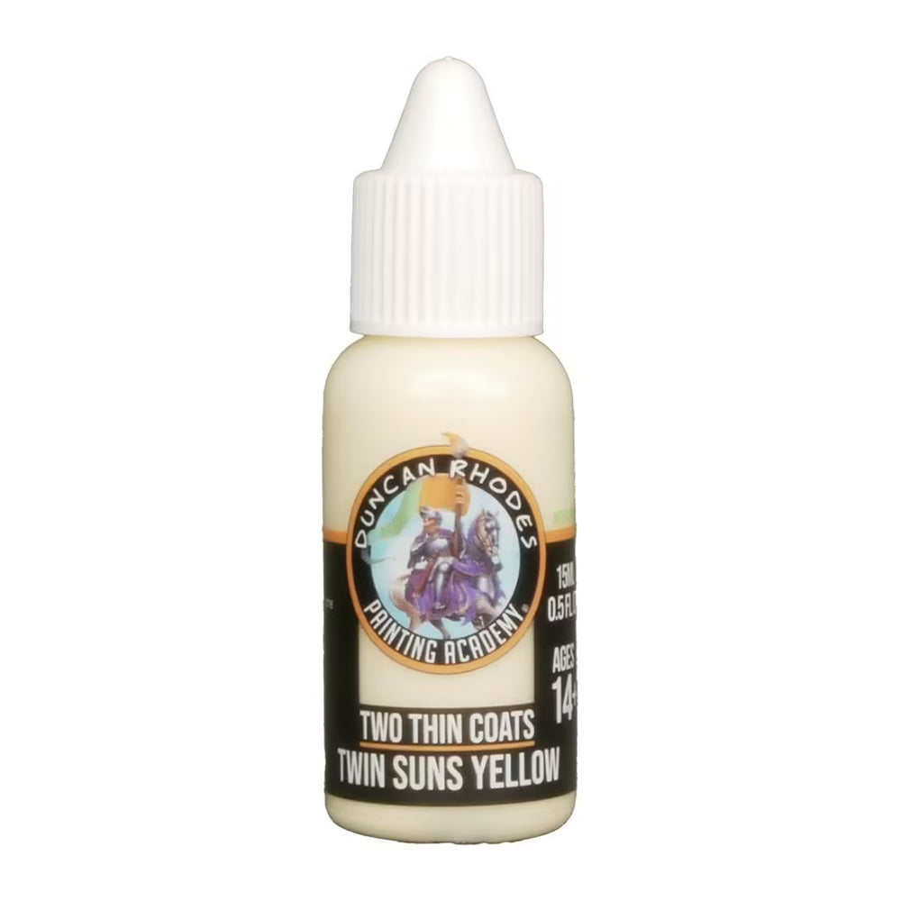 Twin Suns Yellow - Two Thin Coats