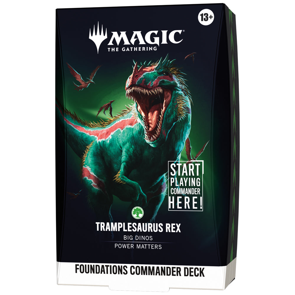 MTG Tramplesaurus Rex Commander Deck
